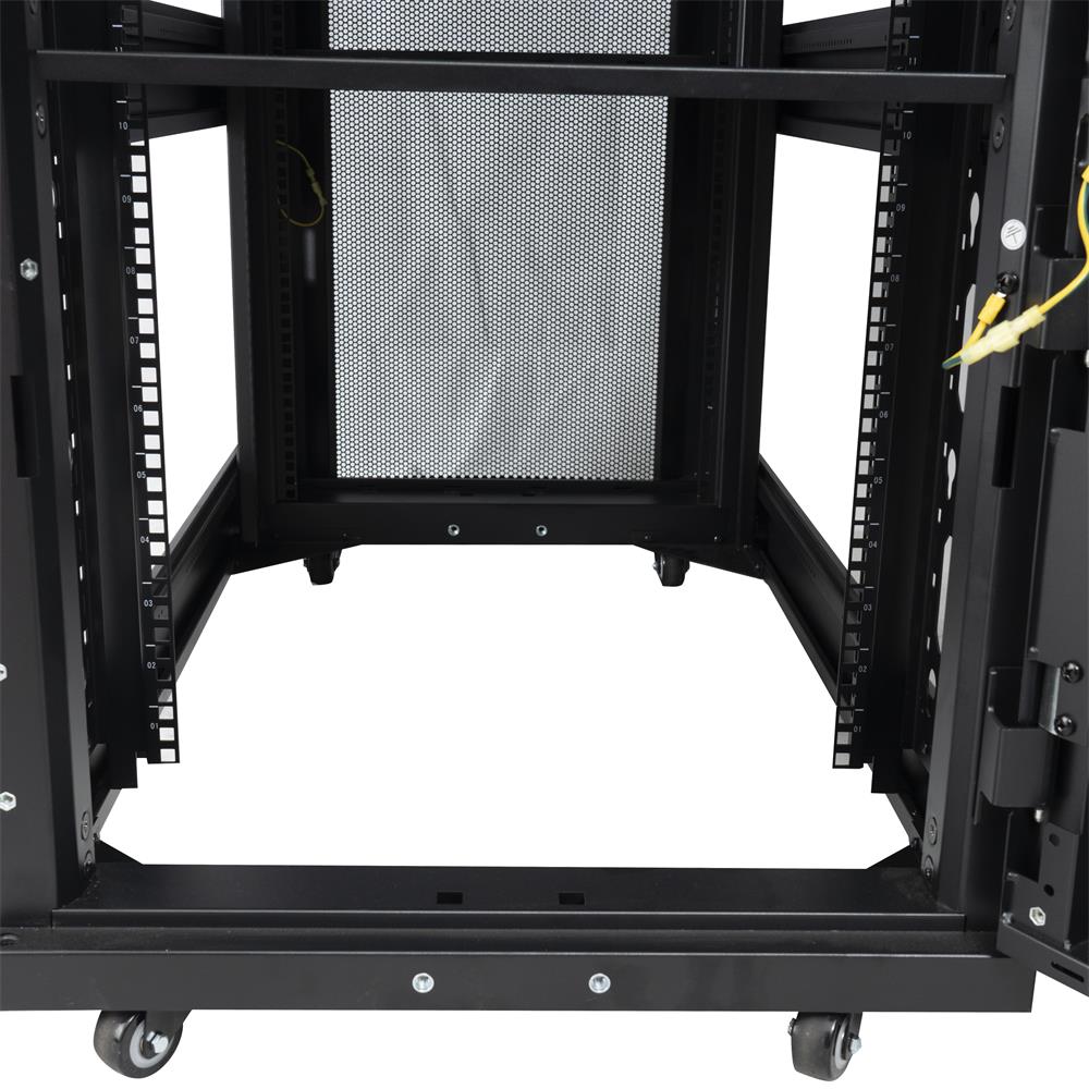 42U Colo Server Rack 600mm X 1000mm Deep Enclosure Divided into Four Compartment 1500KG Loading Capacity (T-CS6142-4)